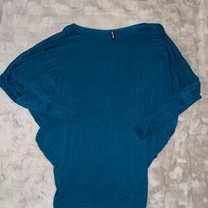 Chic Teal Women's Tunic Top